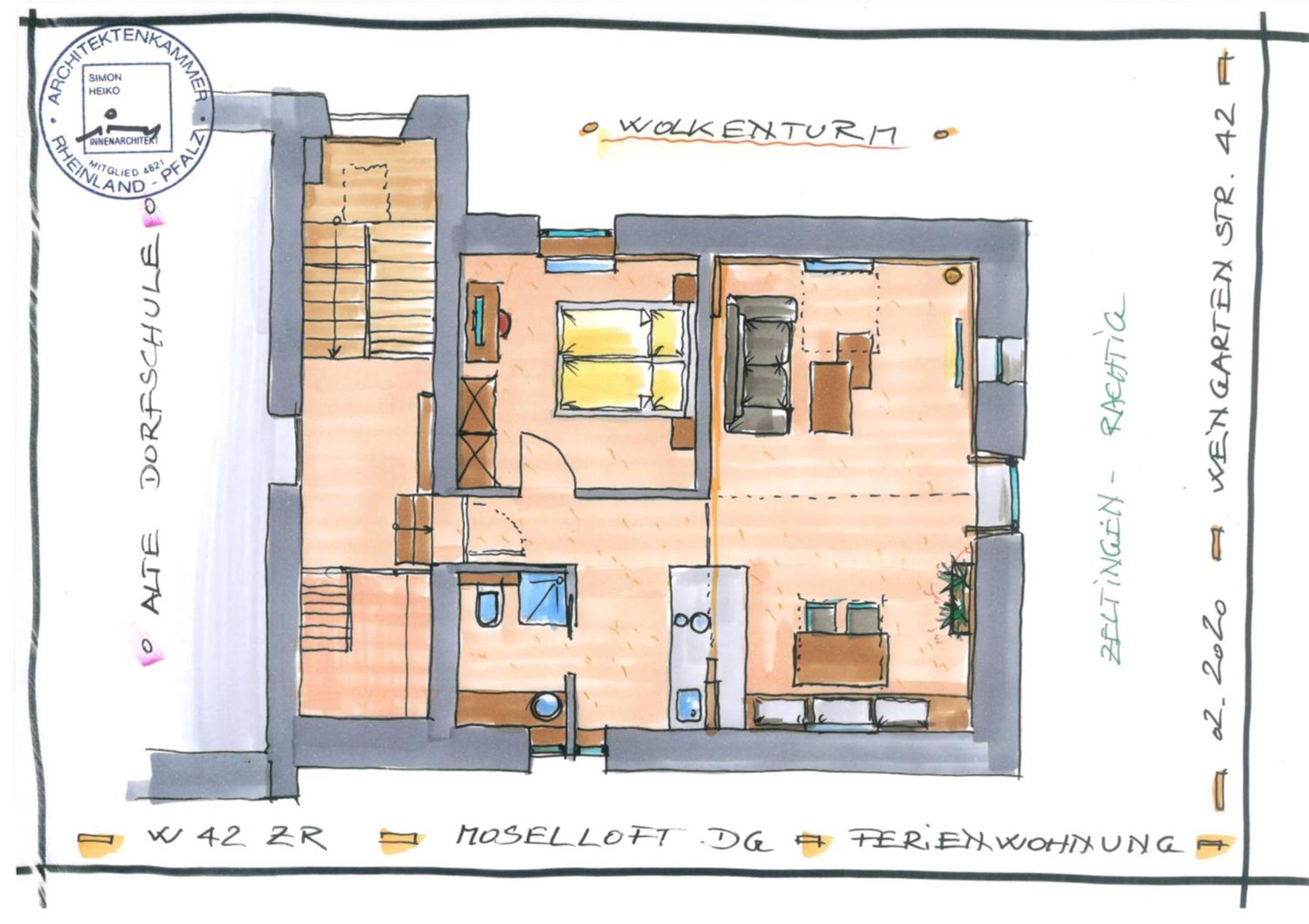 Moselloft Zeltingen-Rachtig Apartamento Exterior foto